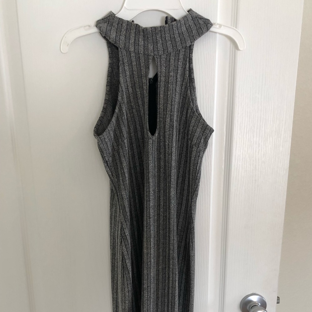 Grey mini dress